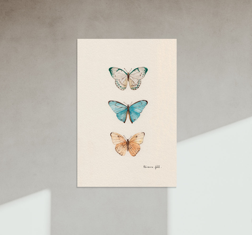 Trio of Butterflies